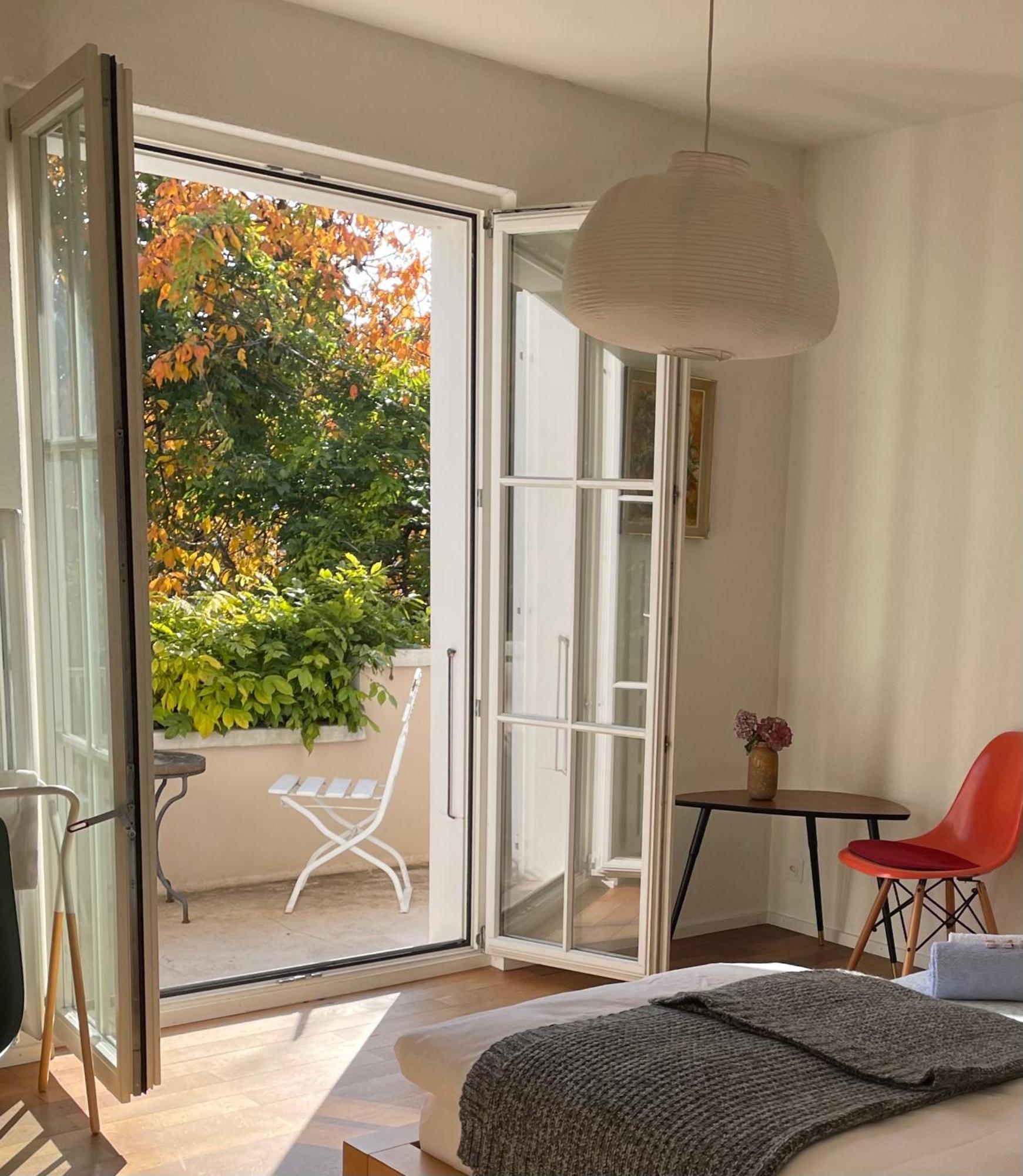 au jardin Bed & Breakfast Zuchwil Bagian luar foto